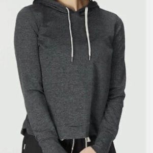 Vuori Essential Hoodie, Medium, Charcoal Gray